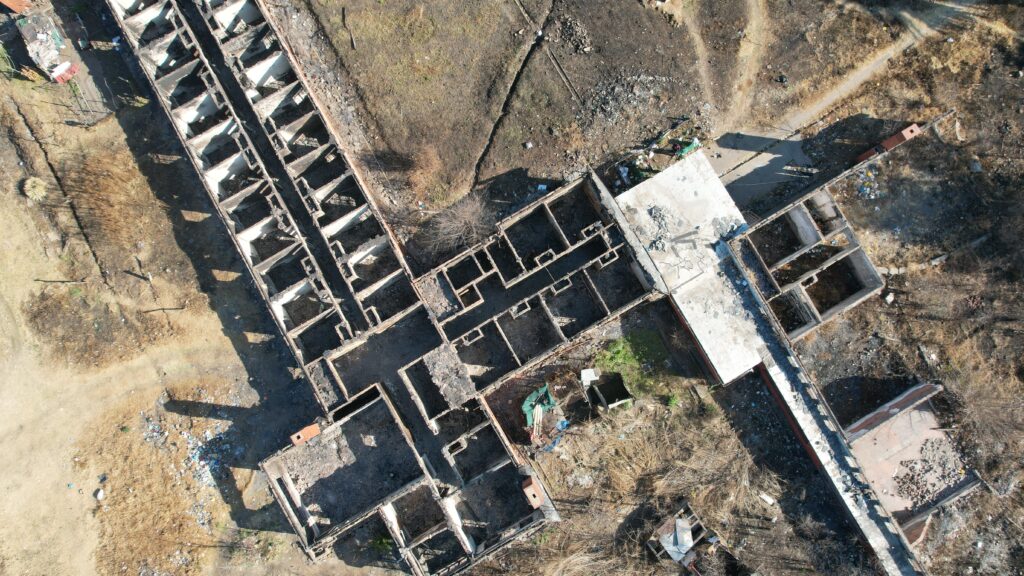 default Aerial View of Building